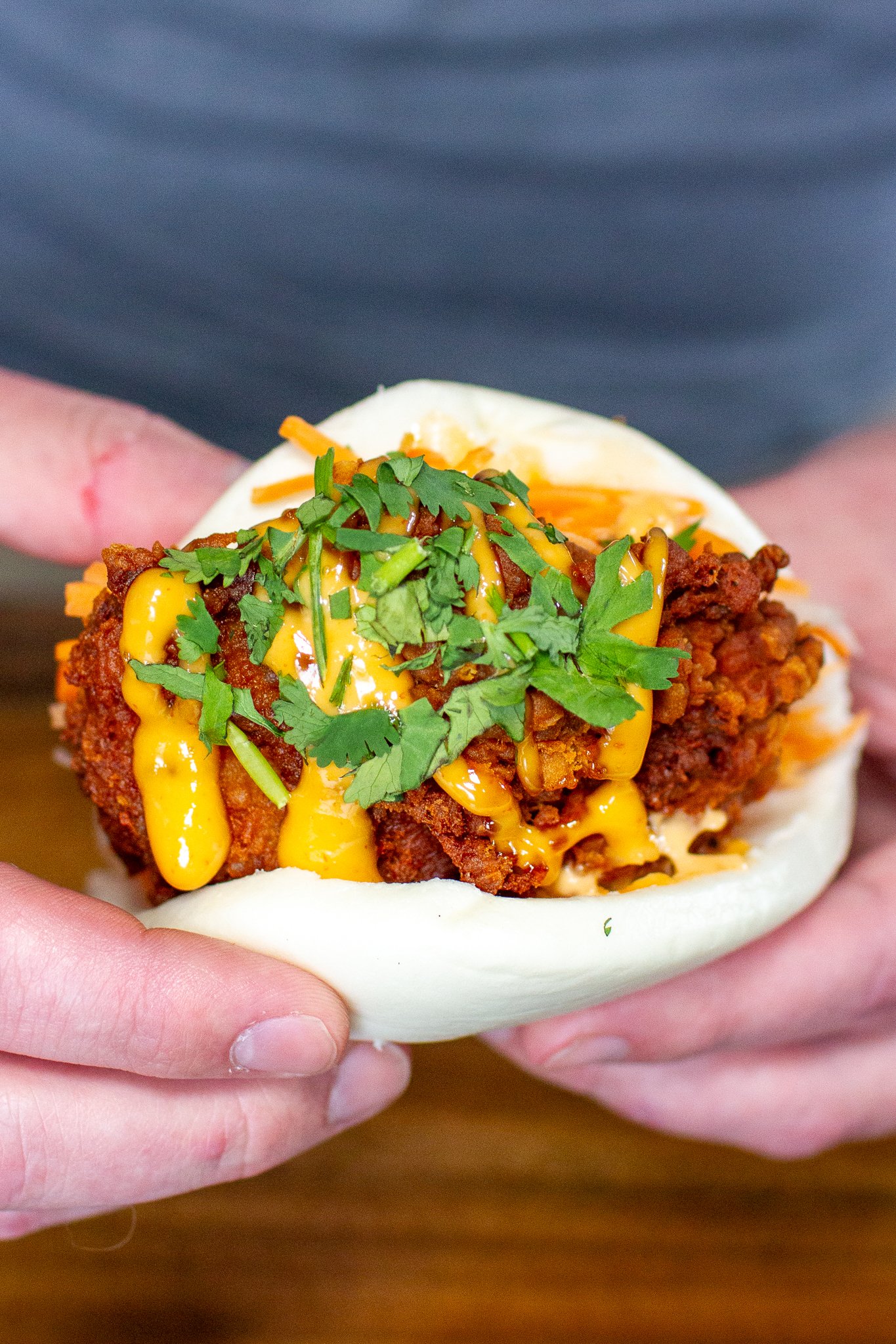Fried Chicken Bao