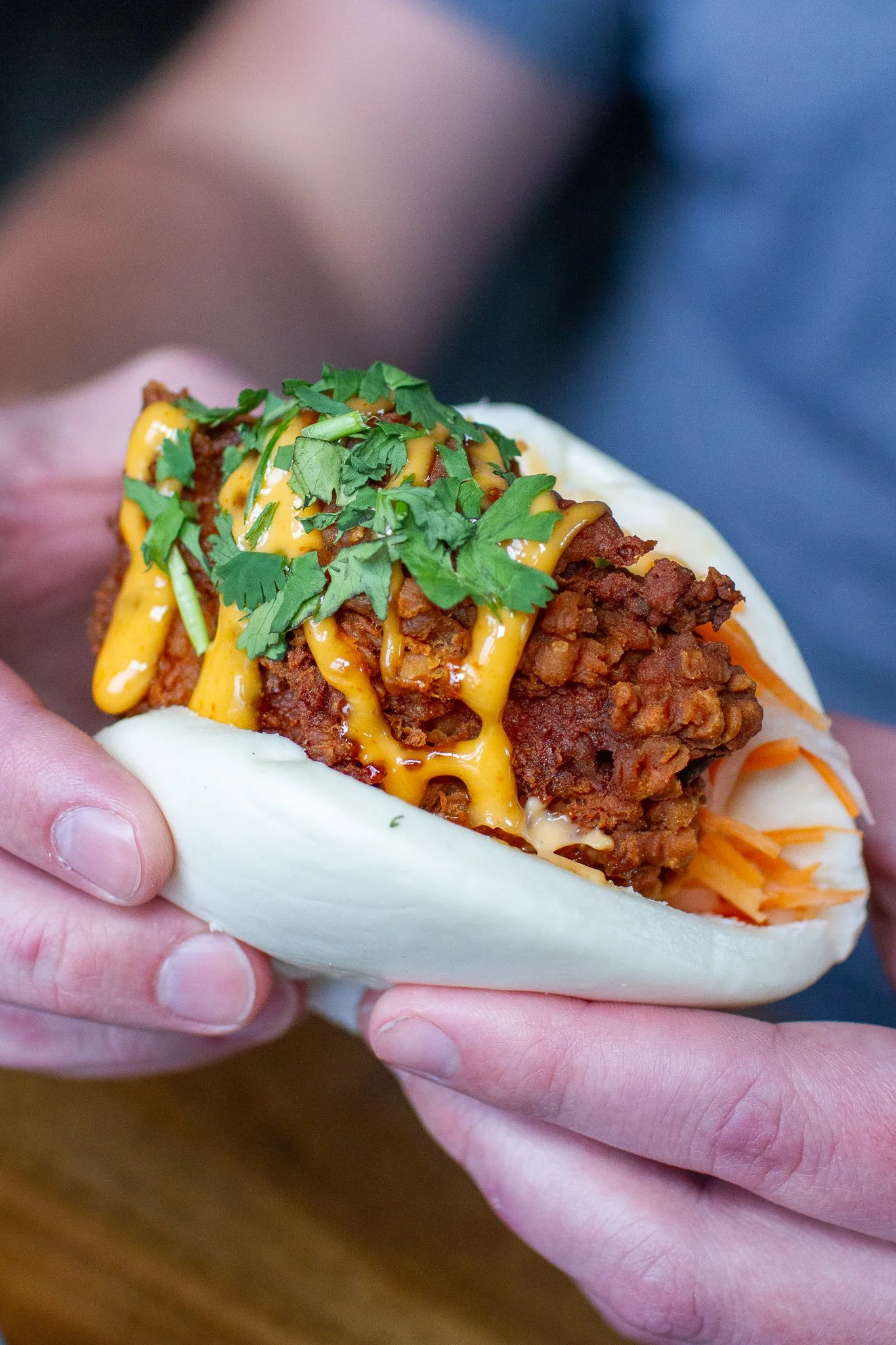 Fried Chicken Bao