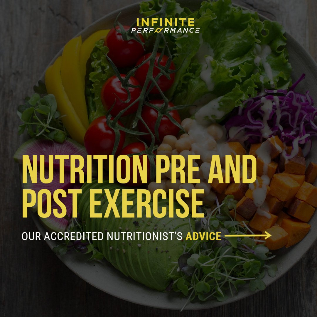 Fuel your performance with the power of nutrition! 🍎💪🏼
At Infinite Performance, we understand the crucial role food plays in optimising performance and recovery. 

From pre-workout energy to post-exercise replenishment, our accredited dietician an