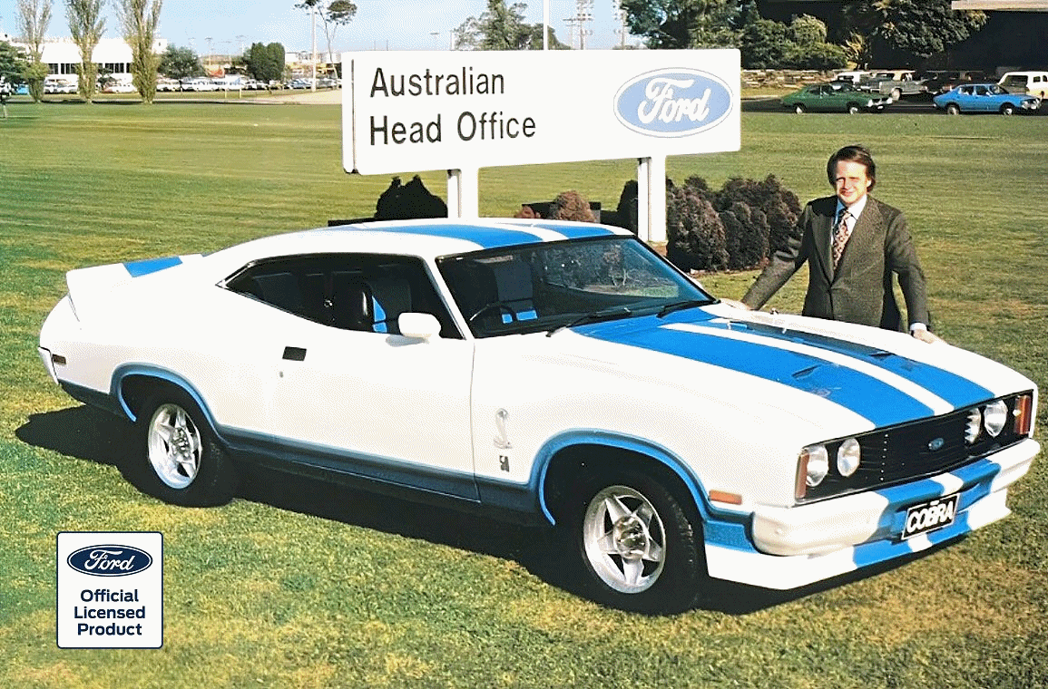 "DOUBLE PACK SET" BLACK EDITION THE 1972 FORD FALCON XA GTHO PHASE IV