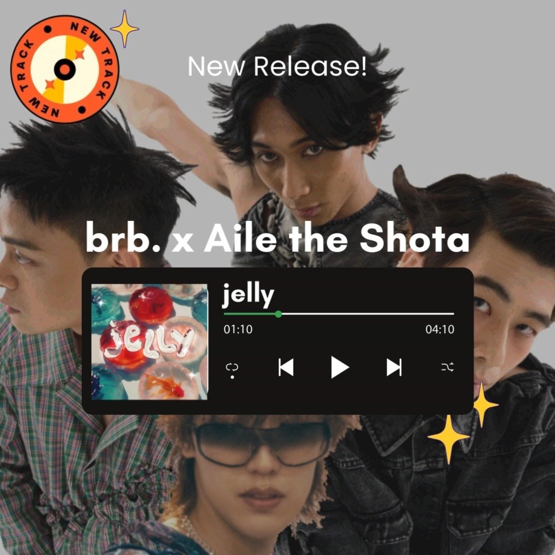 🕺🍇 How are we supposed to move on when we&rsquo;re feeling &rdquo;jelly&rdquo;? 🍇🕺

Singaporean R&amp;B trio, @holdonbrb has teamed up with Japanese breakout talent, @lethe_shota for a spicy🌶 new track called &ldquo;jelly&rdquo; 🎶✨ 
Diving into