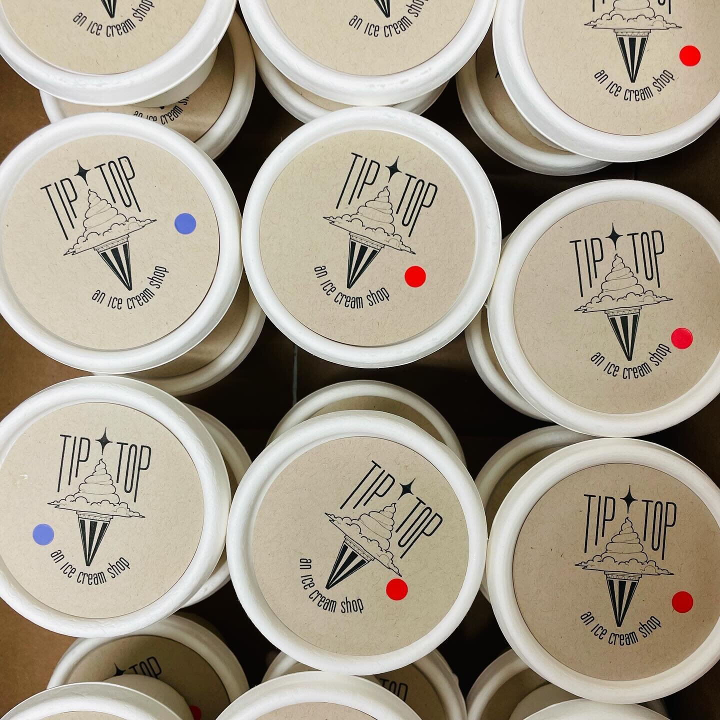 Prepping a catering order for what promises to be a VERY fun birthday party this weekend. Did you know we now offer catering? Head over to our website for more info on how to make your party Tip Top 🙌 
 
#NZxNW #icecream #catering #icecreamcatering 