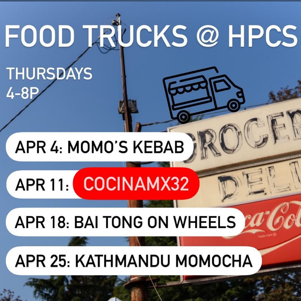 Food truck change for tonight! @cocinamx32 will be here selling their awesome tacos and taco salads (they might also bring along some tamales!). @lumpiaworld will be back at a later date.