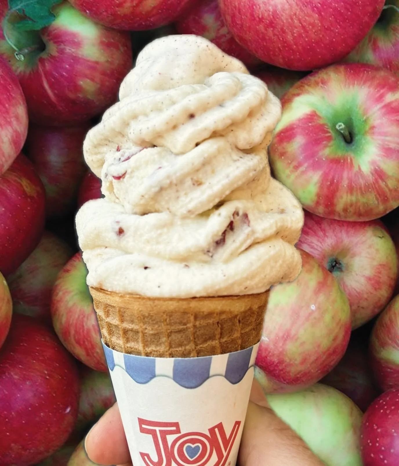 Honey, you&rsquo;re the Apple of my [Ice Cream] 🍎

Our newest seasonal ice cream flavor is honeycrisp apple! We dusted perfectly ripe honeycrisp apple pieces with cinnamon because #fall 

#appleicecream #fallicecream #NZxNW #realfruiticecream #newze