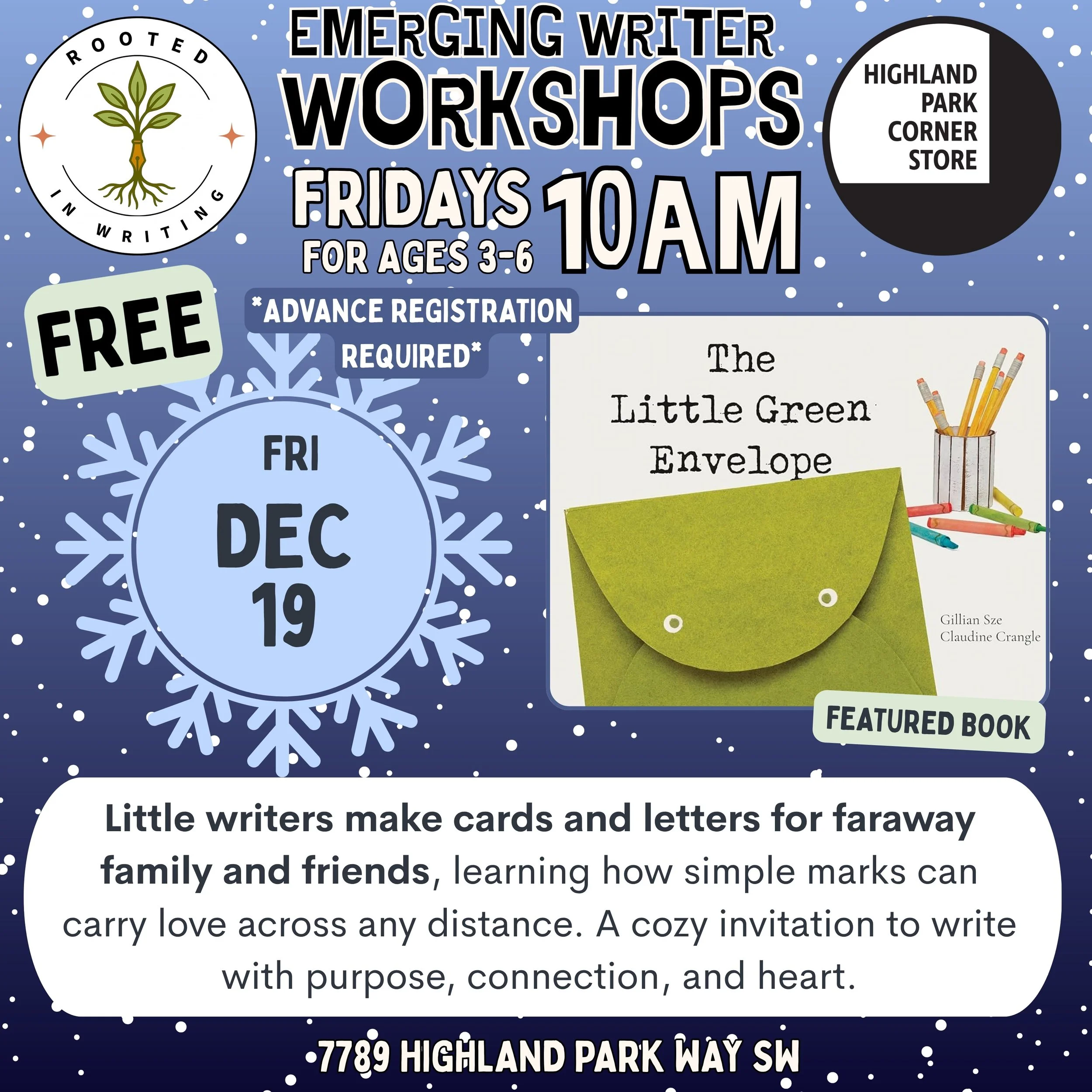 Emerging Writer Workshop