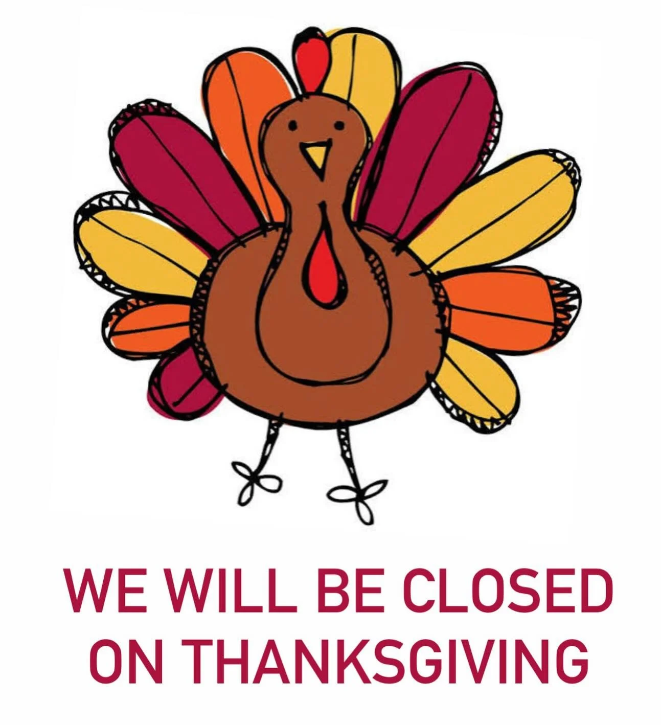 The store will be closed this Thursday! 🦃

#gobbletillyouwobble