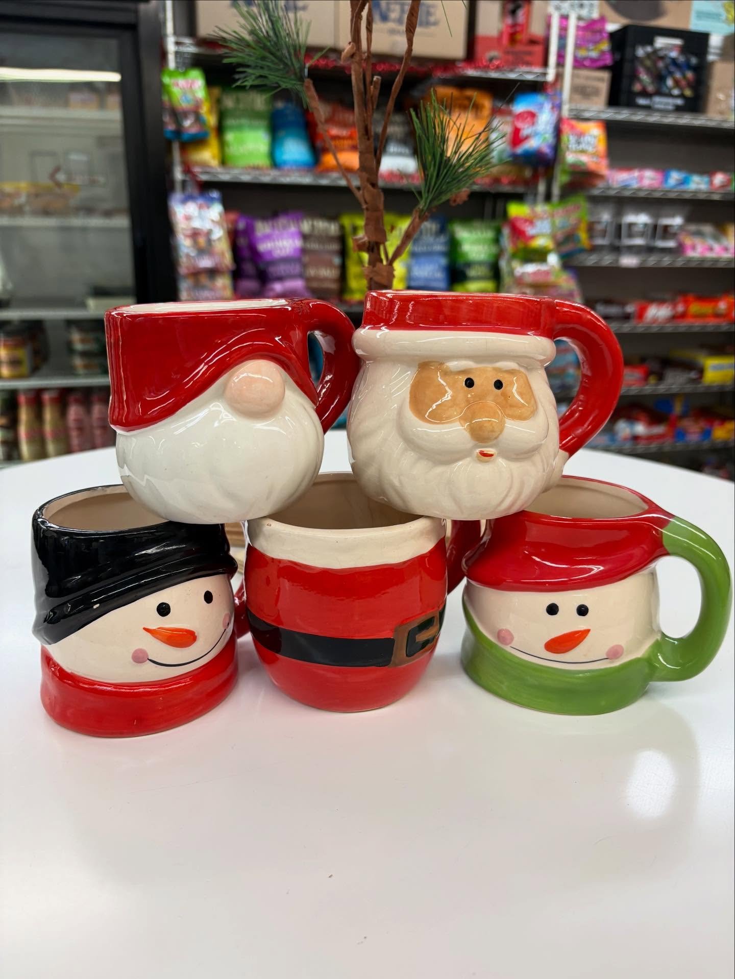 The Corner Store is getting festive for the holidays! The garlands are up, the twinkle lights are lit, and the wine bottles are in their holiday finest. Come over and get festive with us! Enjoy your drink in a holiday mug while you peruse locally mad