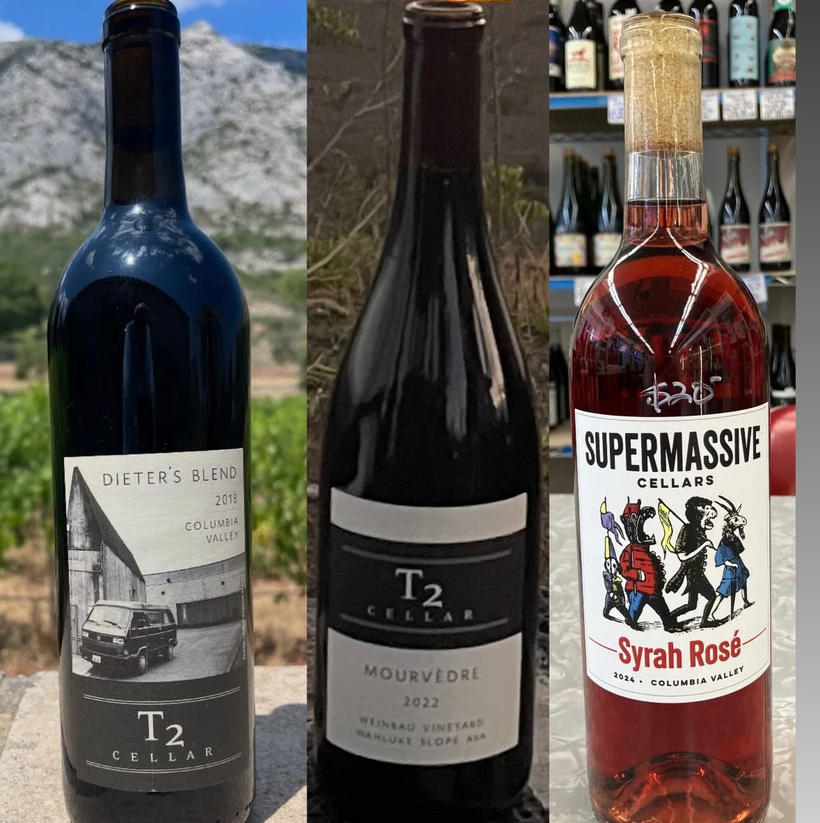 Neighbors @t2cellar will join us tonight for wine tasting to taste out two of their delightful wines. We&rsquo;re also featuring a Syrah ros&eacute; from another West Seattle neighbor Supermassive Cellars. It&rsquo;s a hyper local wine tasting tonigh