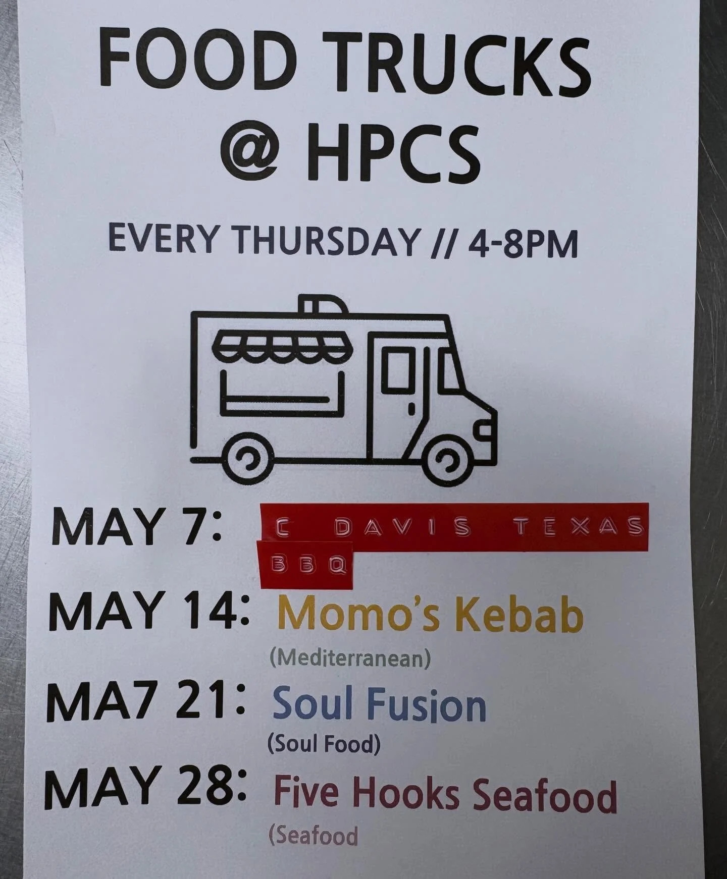 Food truck update! This Thursday @cdtxbbq will be coming to the store! Hours are a little later, they&rsquo;ll start at 5pm - and come early, they sell out fast!

#foodtrucks #bbq #highlandpark #cornerstore #westseattle