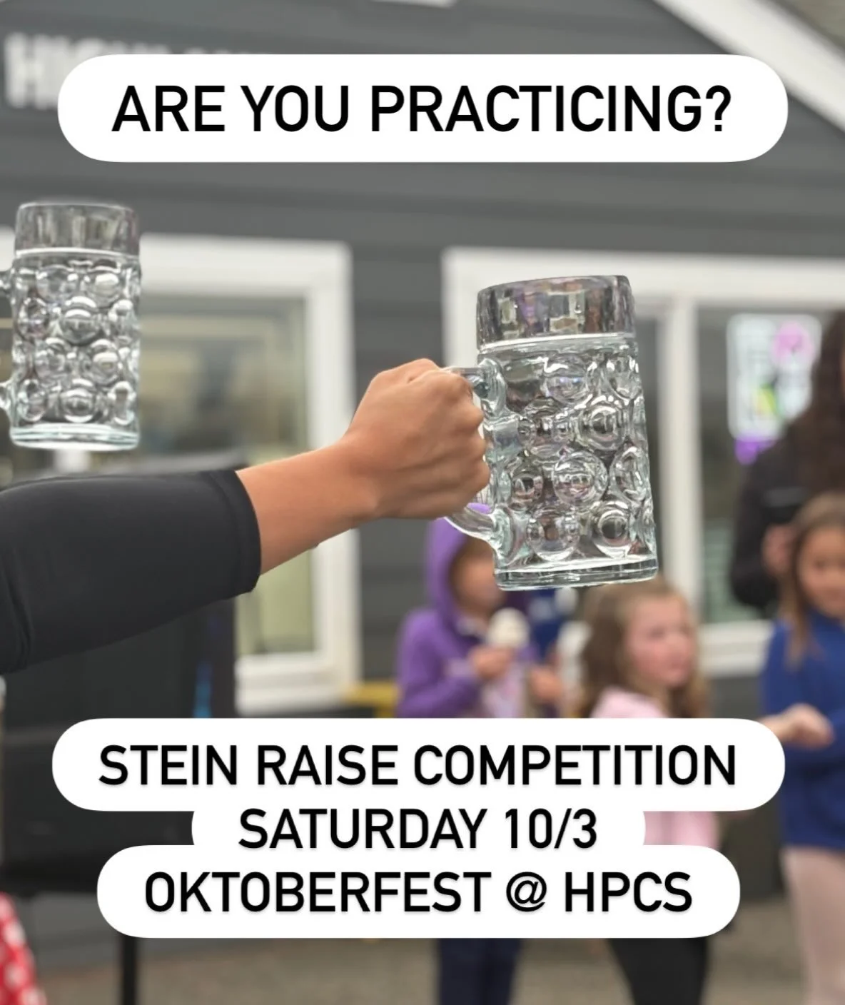 Will you be the next champion? 

Oktoberfest @ HPCS is next Saturday October 3rd from 12-7pm!