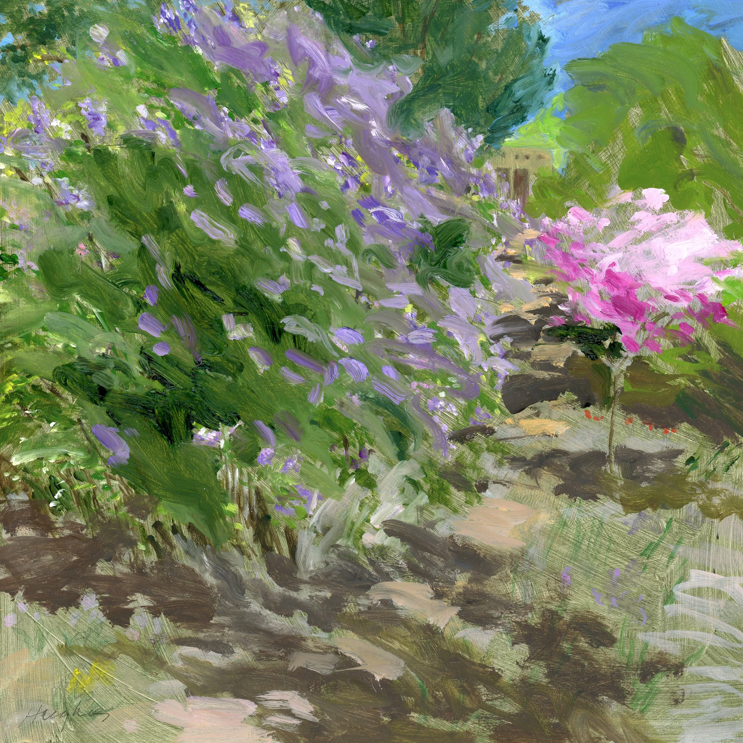 Lilac and Redbud