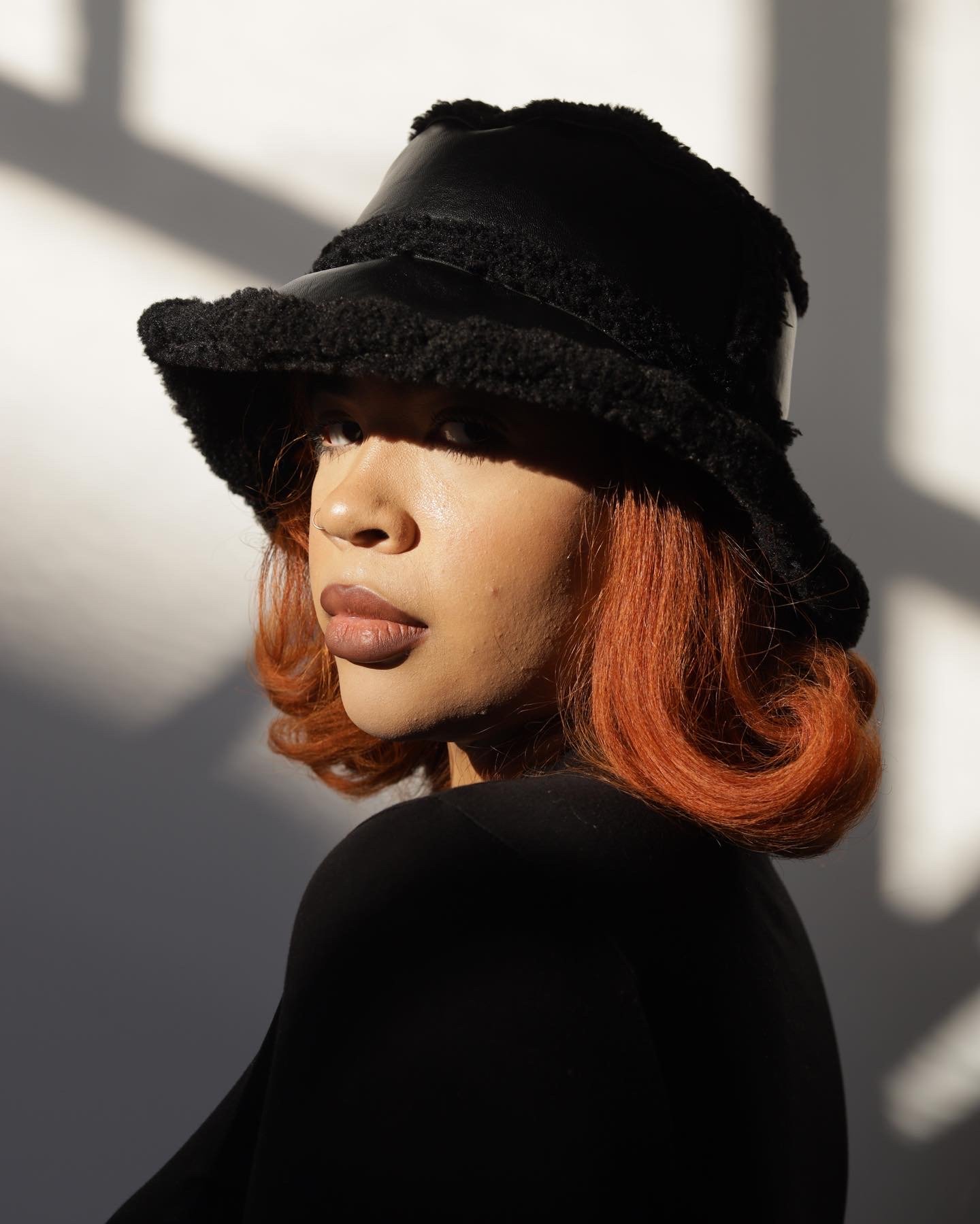 "Marie" Bucket Hat [Black]