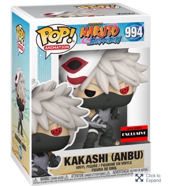 Naruto: Shippuden Kakashi ANBU Pop! Vinyl Figure - AAA Anime