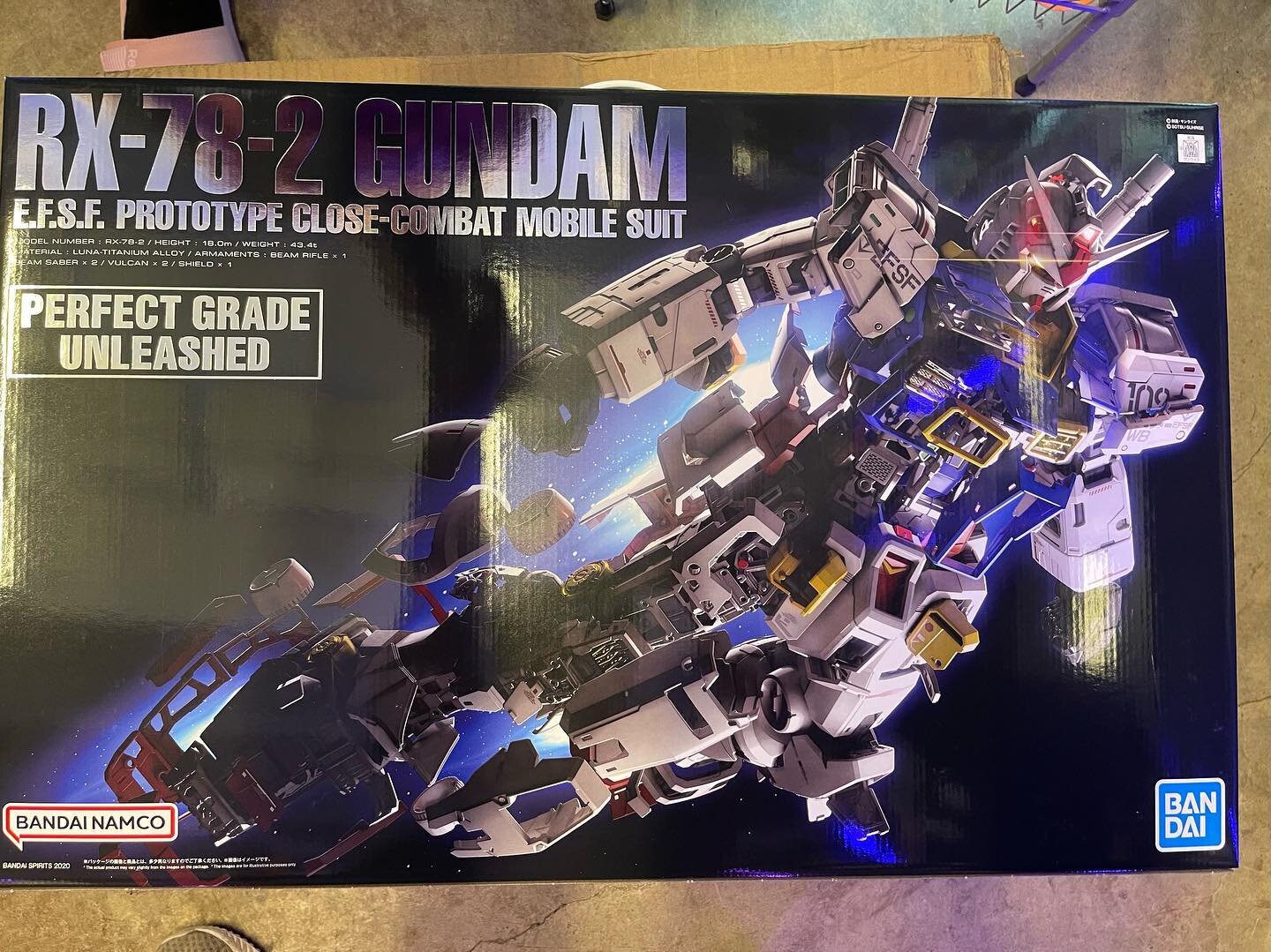 It&rsquo;s finally here the top tier perfect grade #gundamrx78 it&rsquo;s a pricey item but doesn&rsquo;t it look good!! We have #gundamunicorn #realgrade  and also #heavyarmsgundam #mastergrade #endleswaltz purchase online or in store for these grea