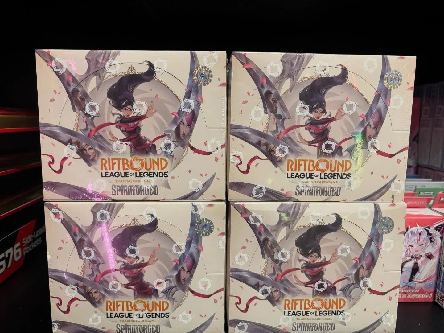 Our Riftbound restock has arrived! Limit 1 per customer, also a reminder we host Riftbound Nexus events on Saturdays! Be sure to sign up and join us for our tournaments! See y&rsquo;all at the shop!

#LeagueofLegends #Riftbound #RiftboundTCG #LocalCa