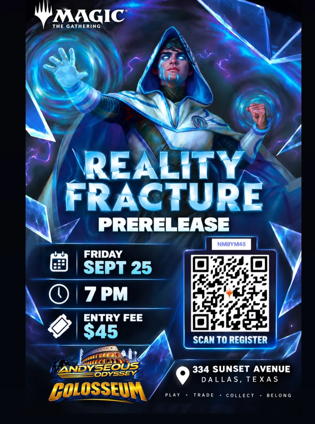 Join us for the Fractured Reality Pre-Release Event and be among the first to open packs, build your deck, and battle!

#FracturedReality #TCG #tradingcardgam #PreRelease #tcgcommun&iacute;ty