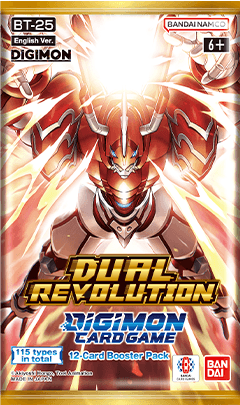 DIGIMON CARD GAME: DUAL REVOLUTION BOOSTER (BT25)