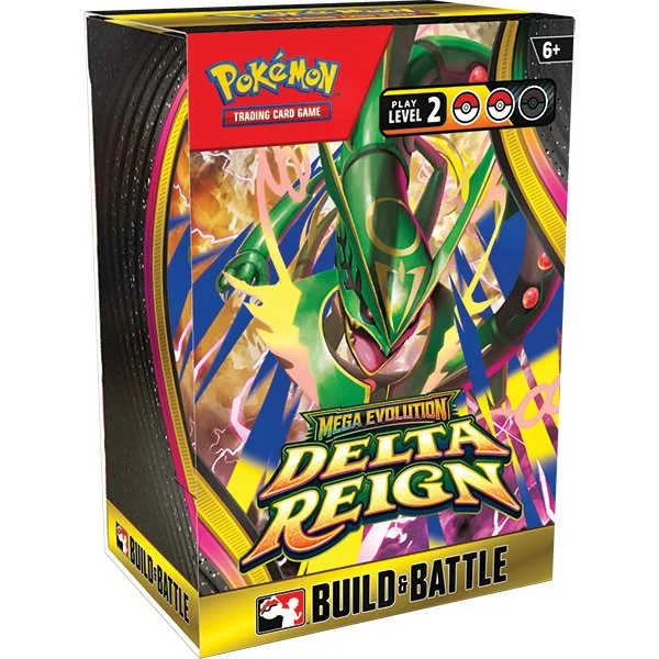 Pokemon TCG: Mega Evolution 06 Delta Reign- Build & Battle Box