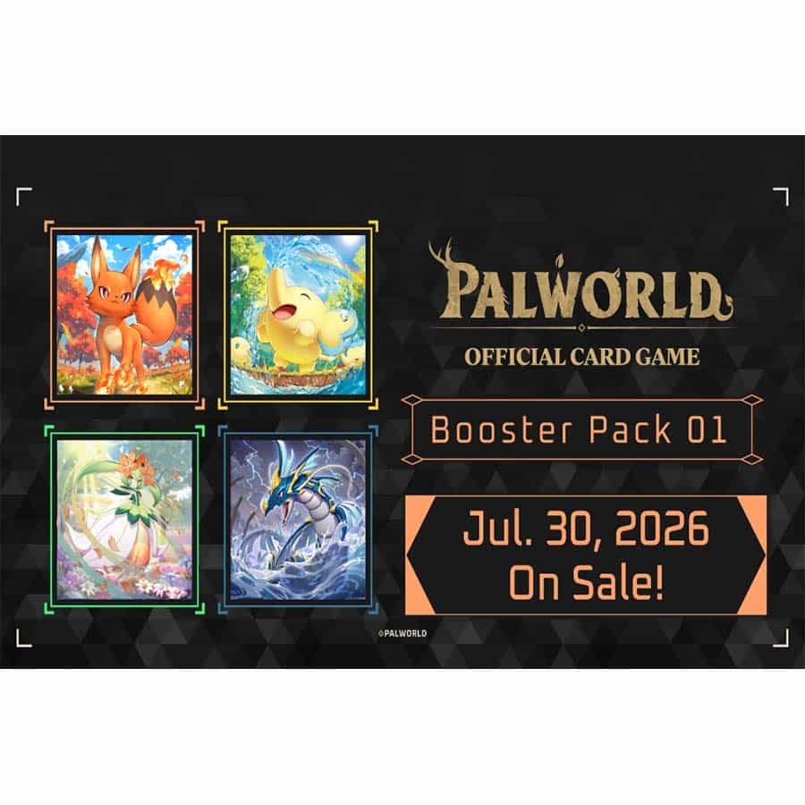 PALWORLD OFFICIAL CARD GAME: BOOSTER: DAWN OF PALPAGOS