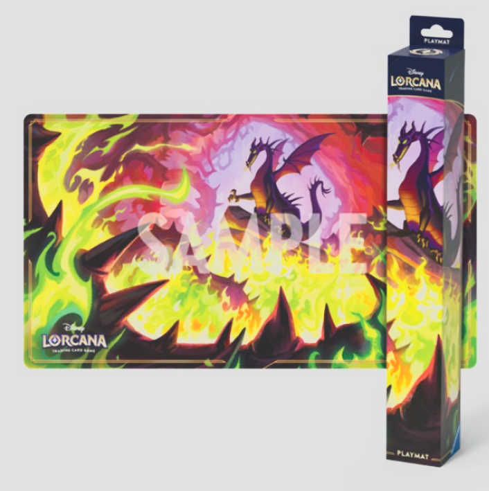 Disney Lorcana TCG: Winterspell - Playmat, Dragon Fire