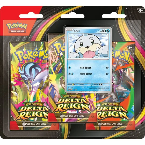 Mega Evolution 06 Delta Reign- 3-Booster Blister