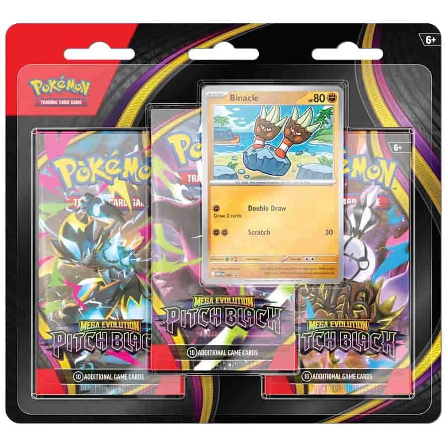 PITCH BLACK (ME05) THREE-BOOSTER BLISTER