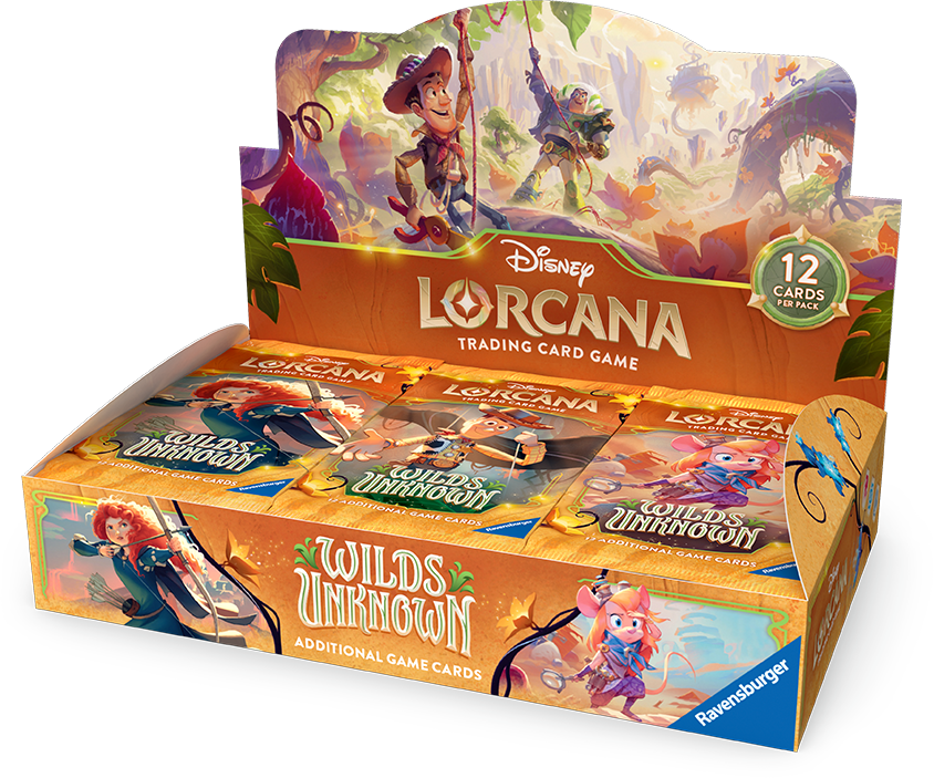 Disney Lorcana TCG: WILDS UNKNOWN BOOSTER