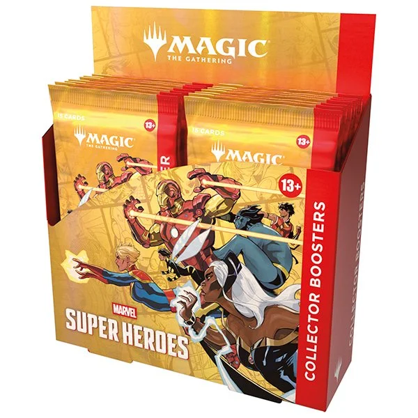 MTG: Universes Beyond- Marvel Super Heroes Collector's Booster Display