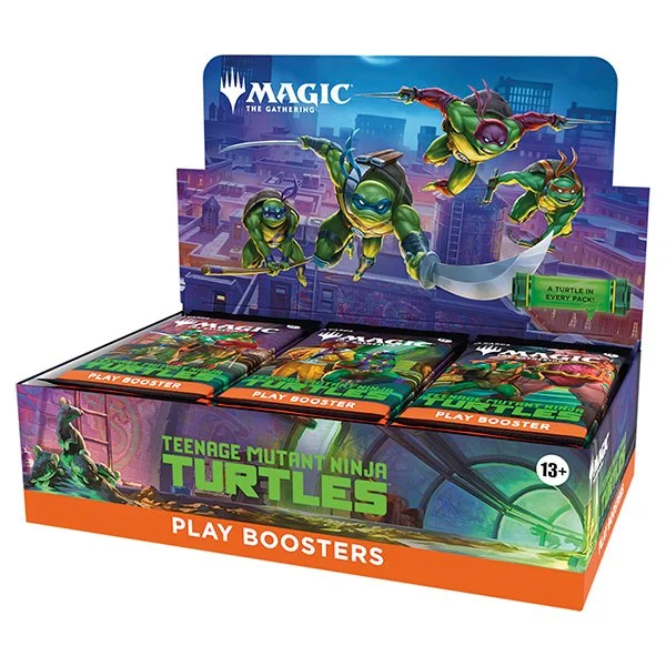Teenage Mutant Ninja Turtles Play Booster Display