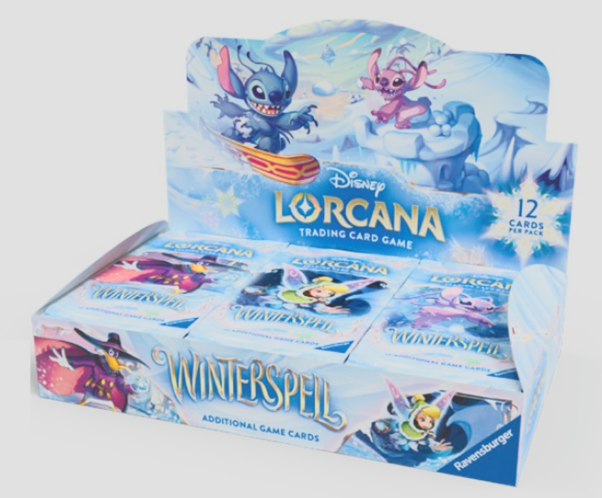 Disney Lorcana TCG: Winterspell - Booster Display