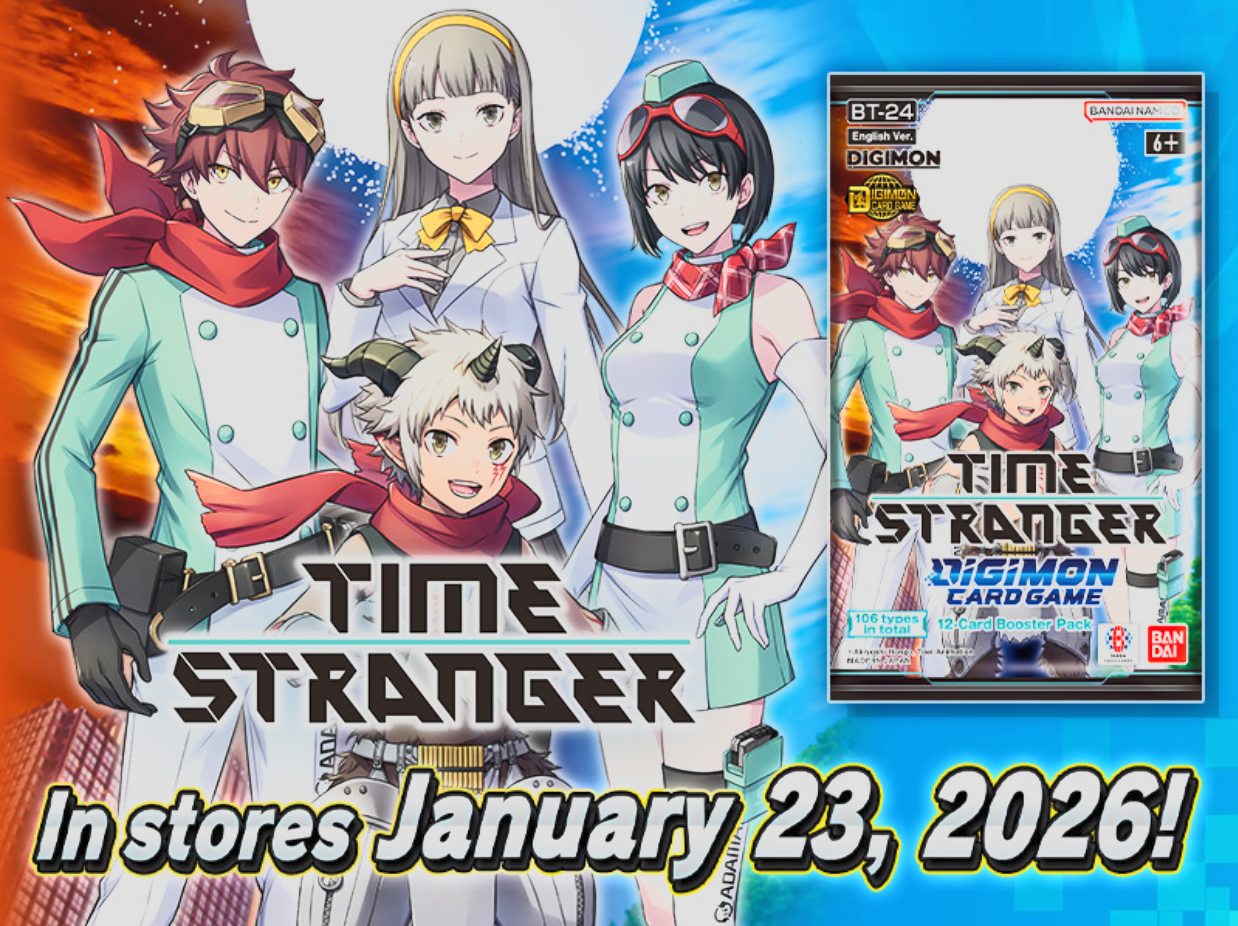 Digimon TCG: Time Stranger Booster Display