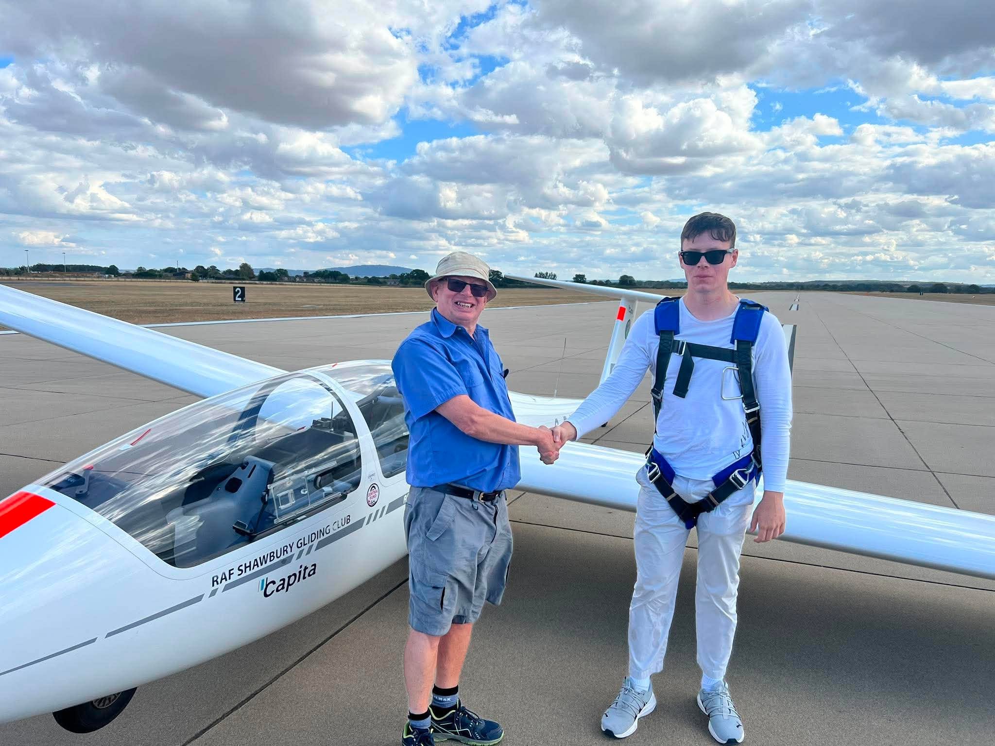Flying Report Sat 22 Aug 26. A first Solo!