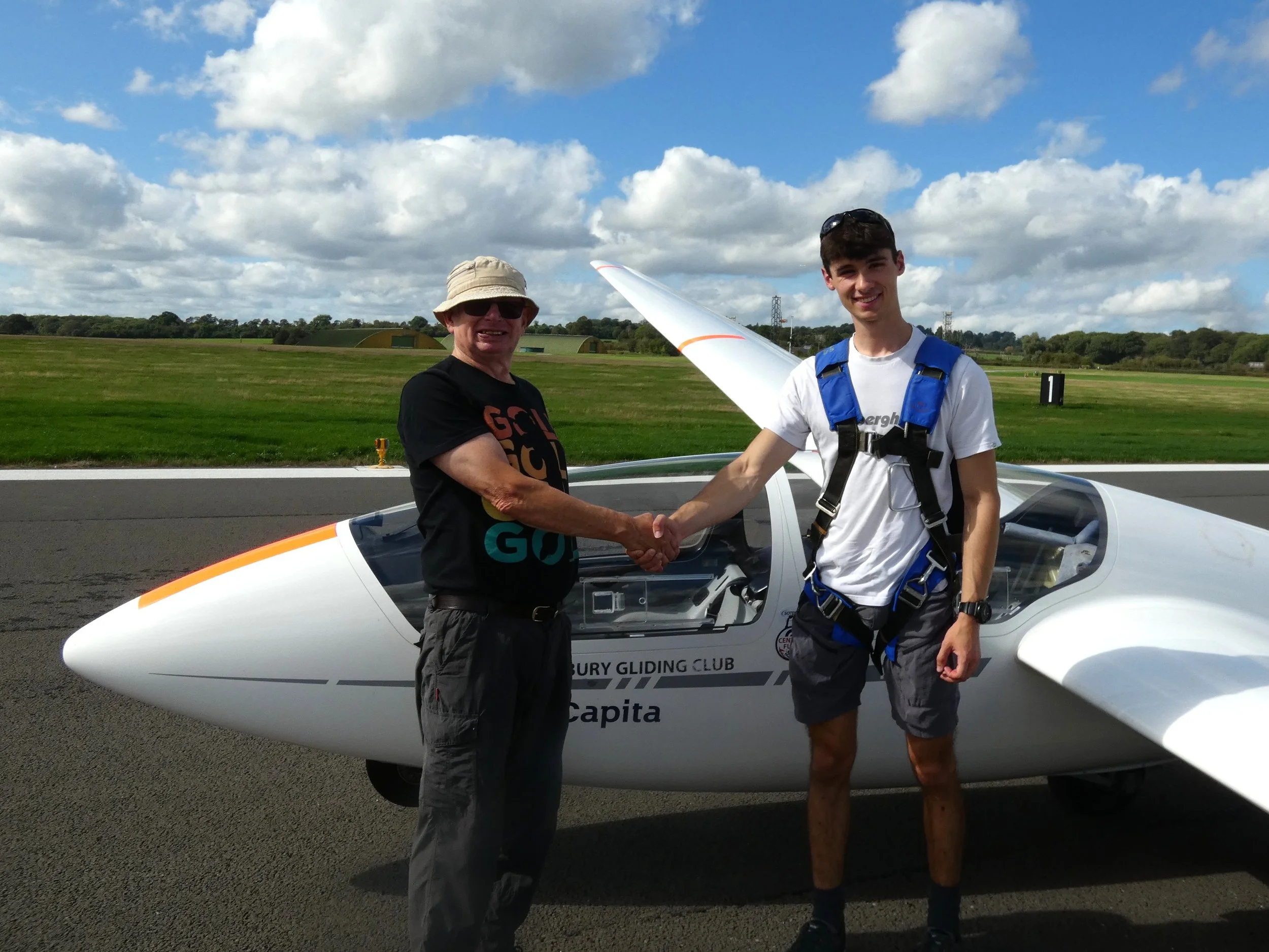 Flying Report Sun 13 Sep 26. A 1st solo for Billy