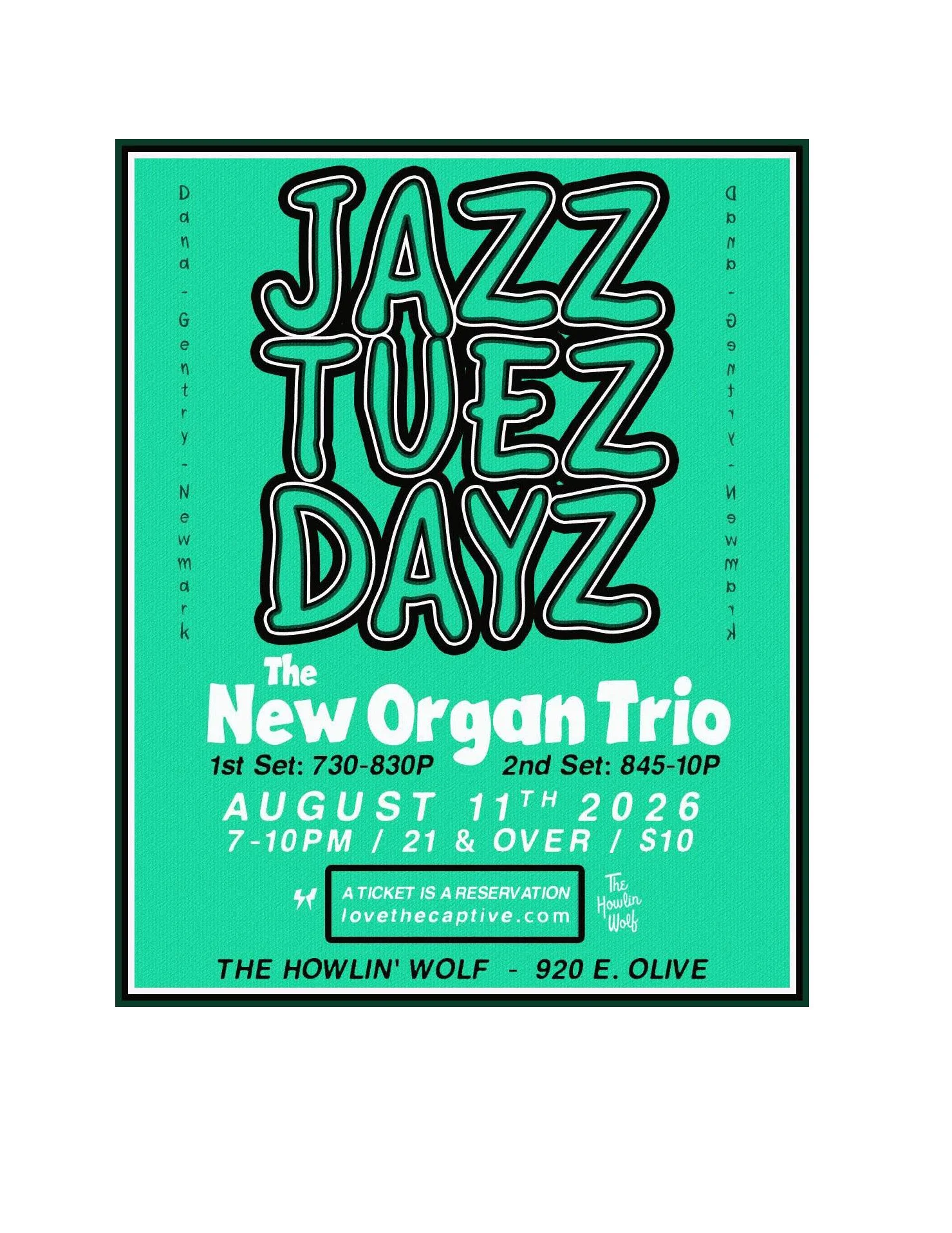 New Organ Trio at Howlin' Wolf