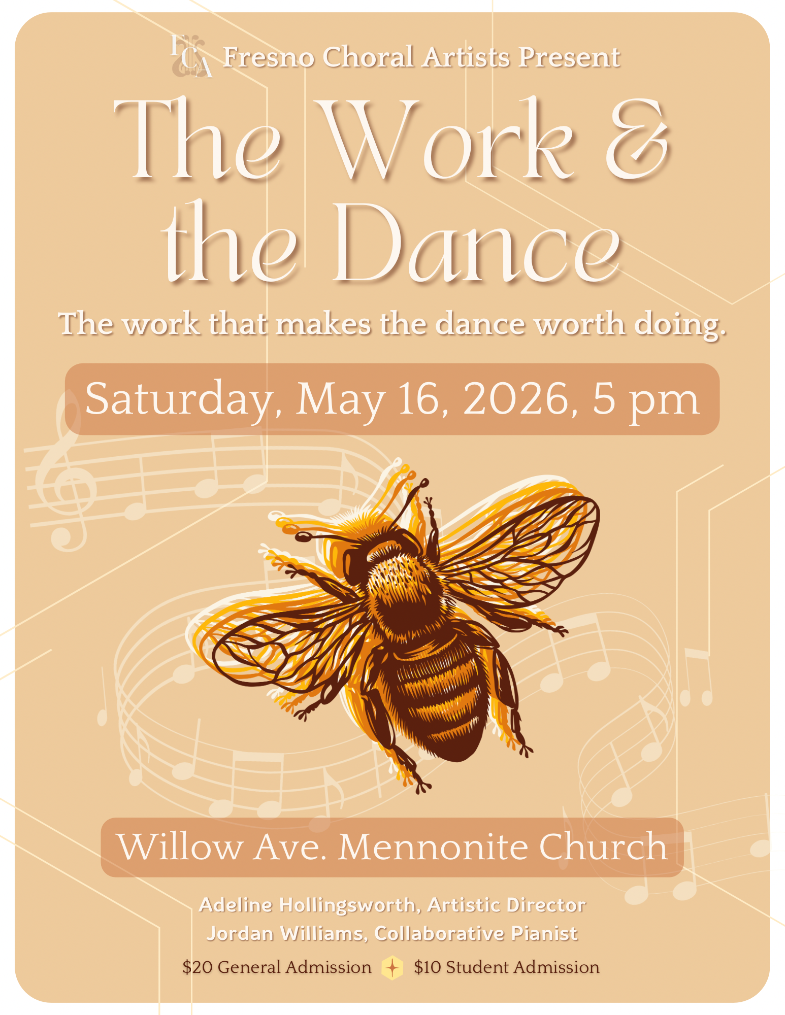 The Work and the Dance, Fresno Choral Artists