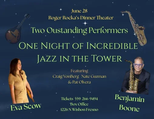An Evening of Jazz in the Tower with Eva Scow & Benjamin Boone