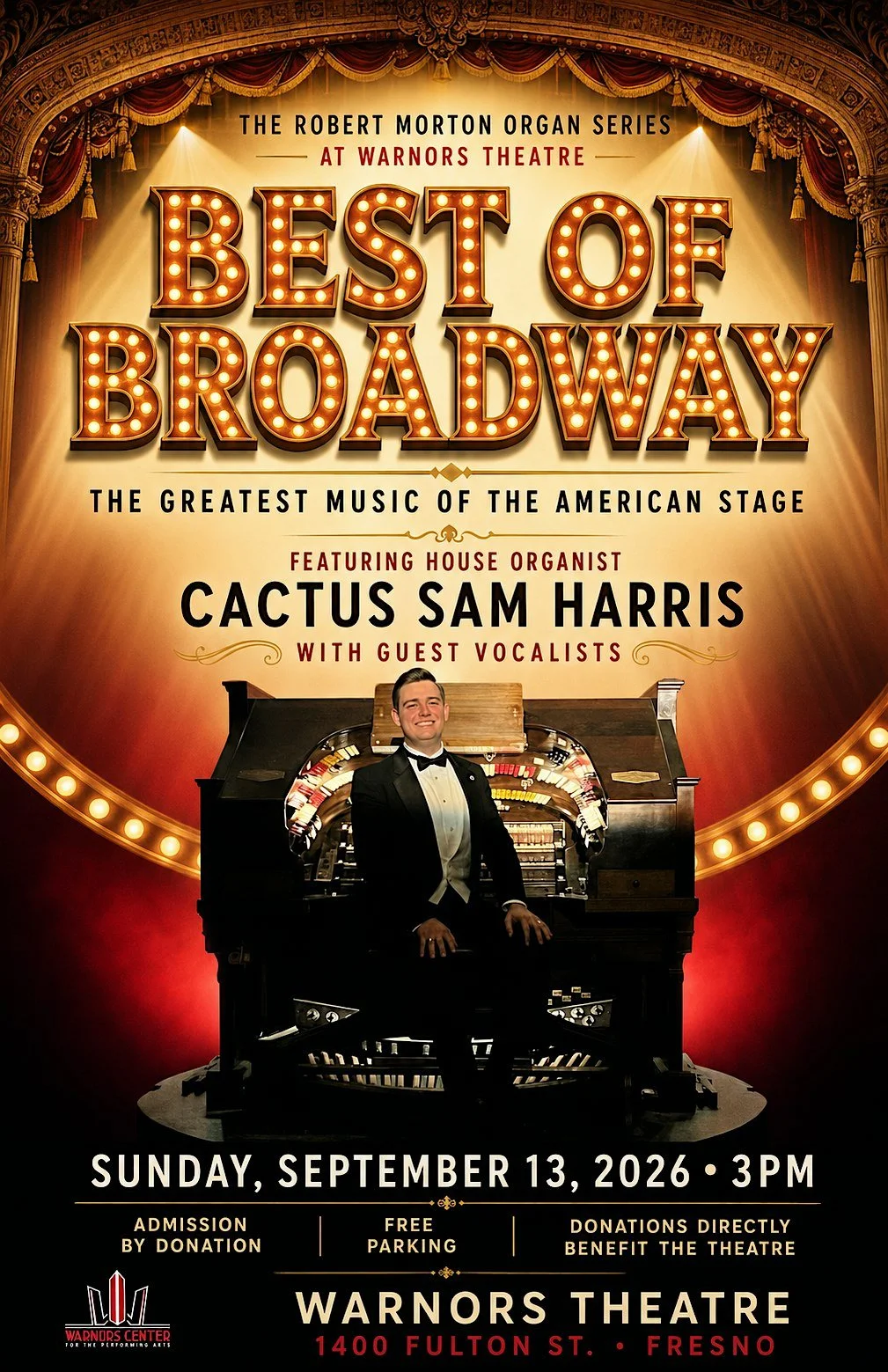The Best of Broadway Organ Concert