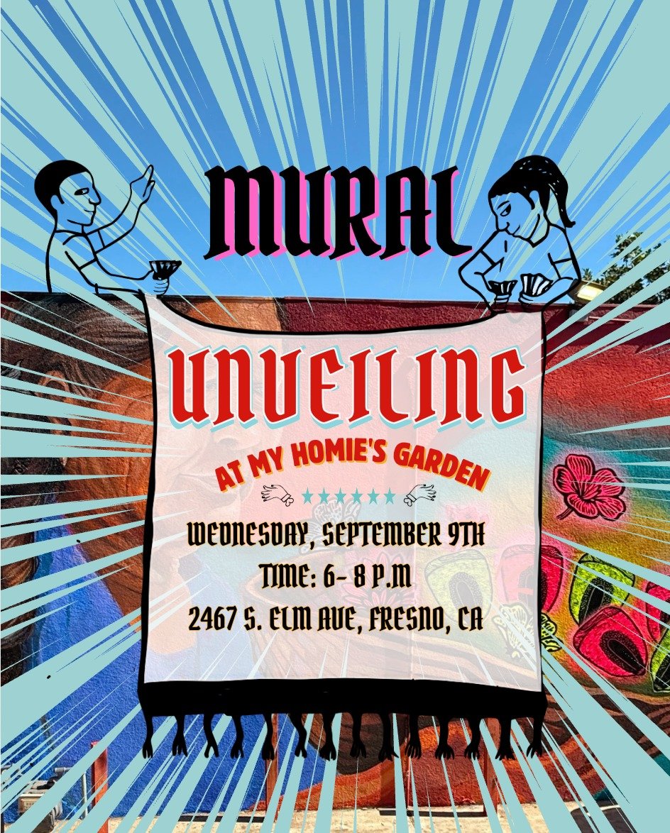 Mural Unveiling at My Homie’s Garden