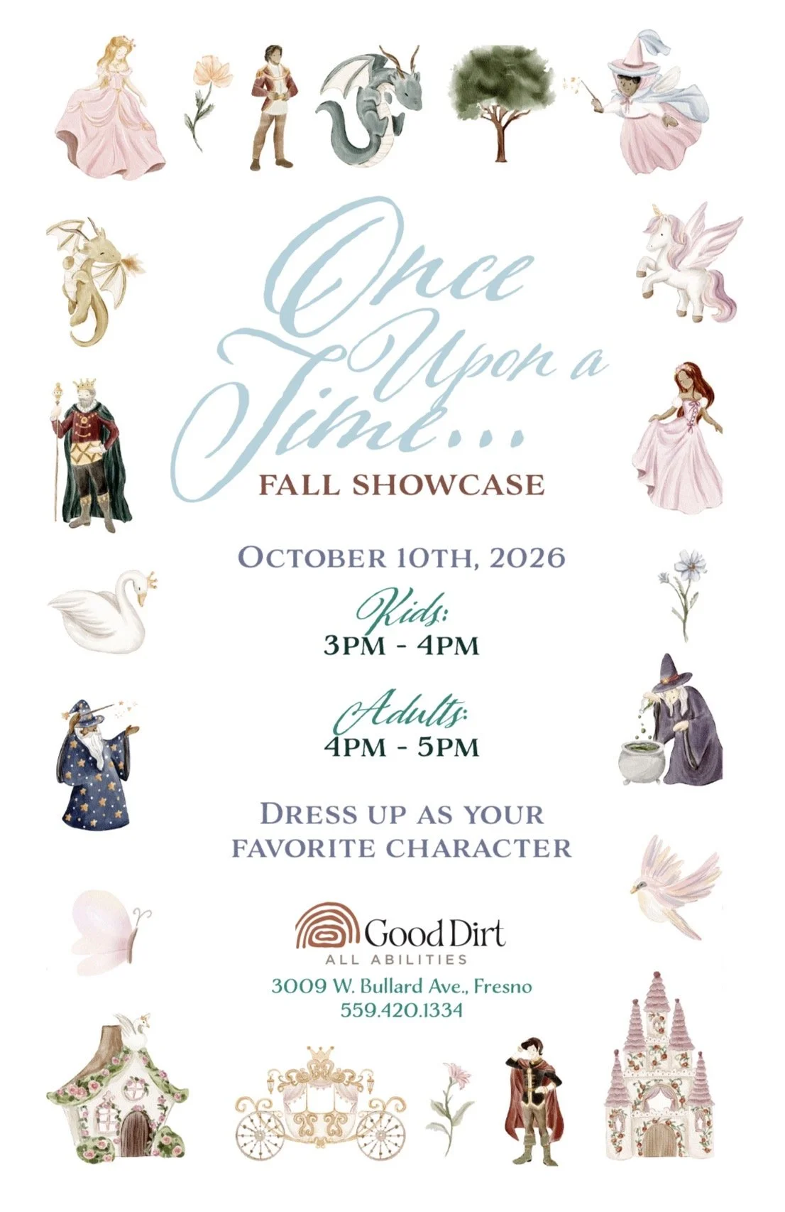 Once Upon a Time Fall Pottery Showcases