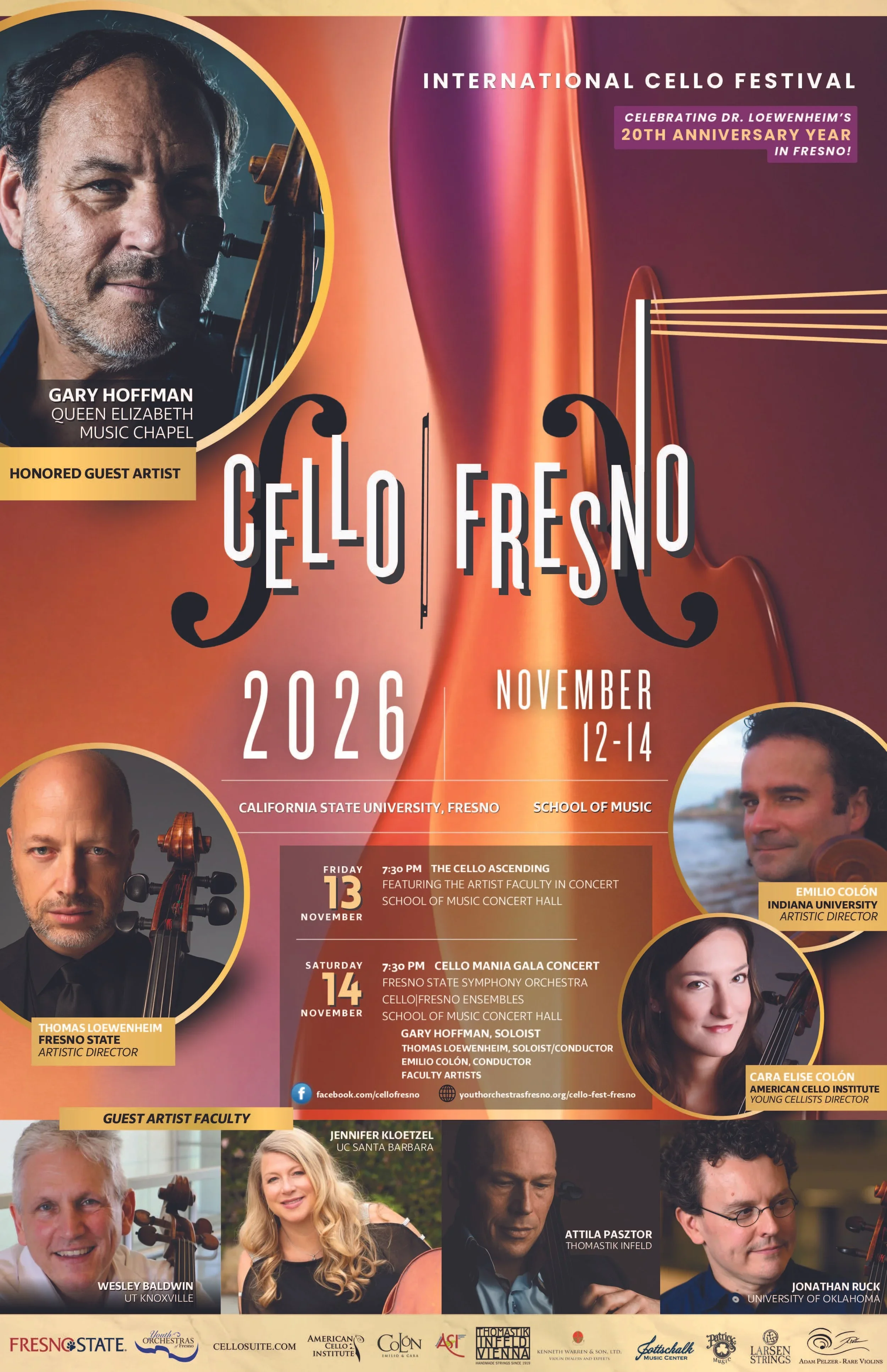 CELLO | FRESNO International Cello Festival