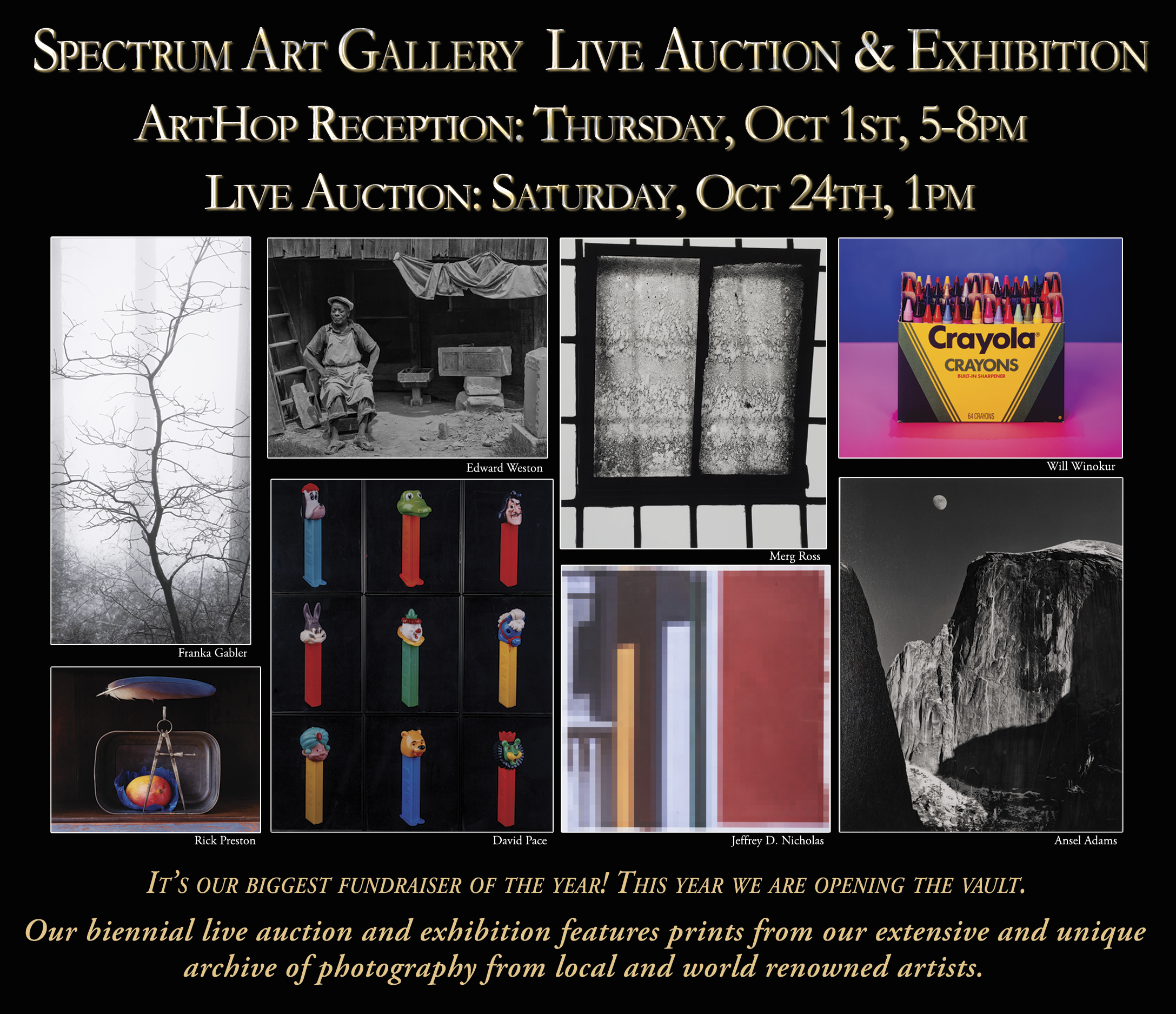 Spectrum Art Gallery's Live Auction & Exhibition