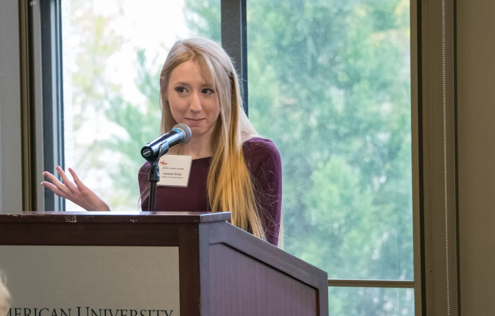 Reading by Amanda Hodes, winner of the 2024 Levine Prize