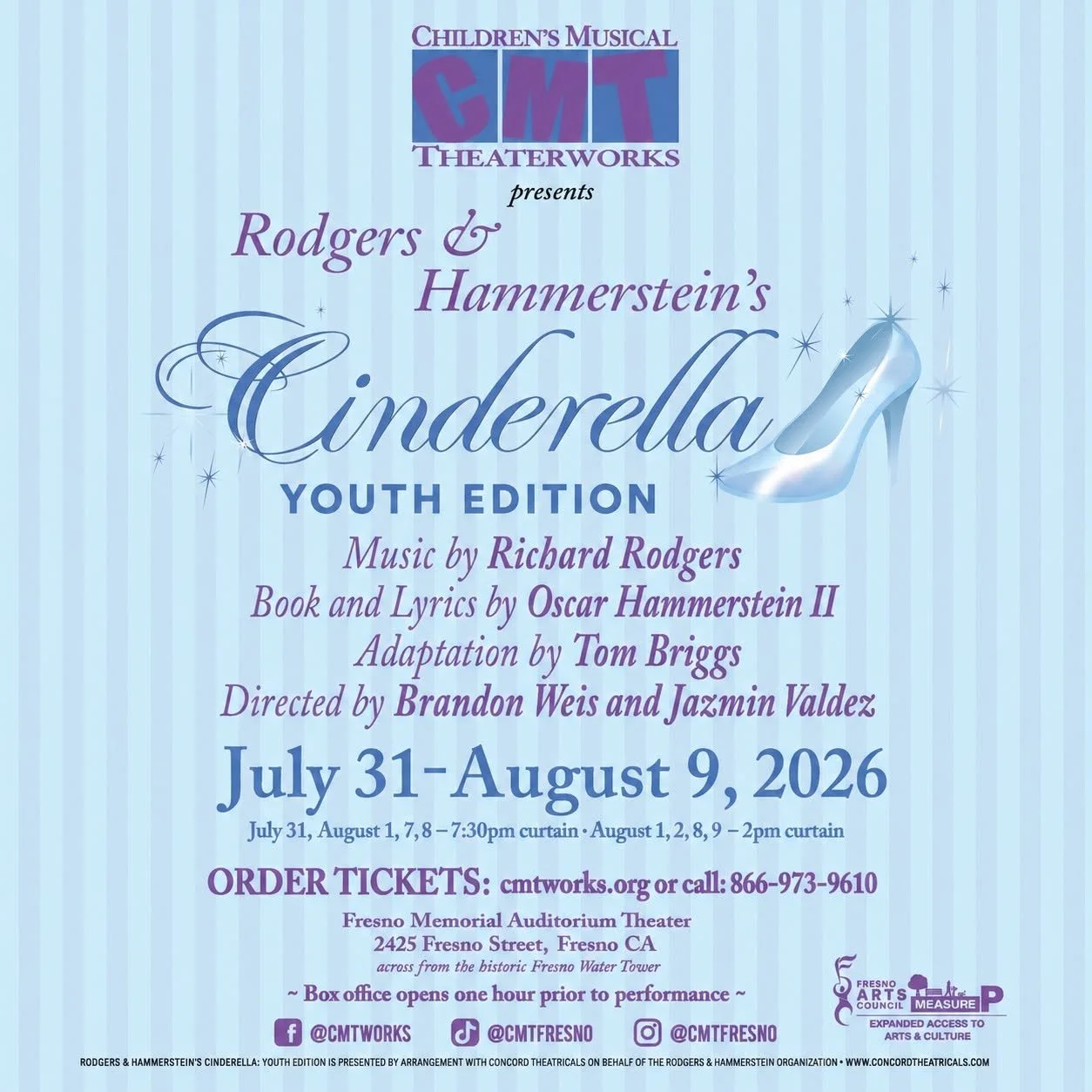 Cinderella Youth Edition - 2026 (CMT)