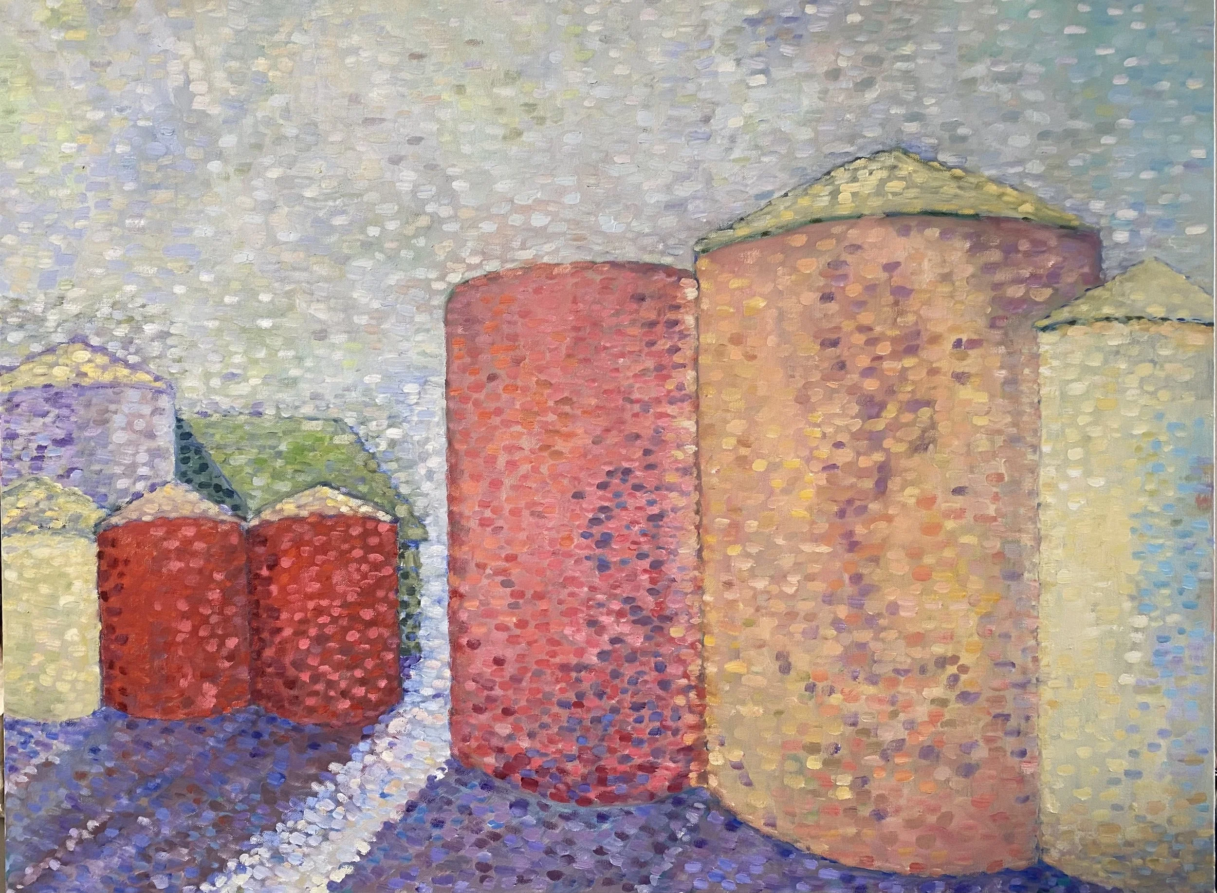 Machines and Technology 2nd Place: "Silo Study," Susan Coleman Guzzetta