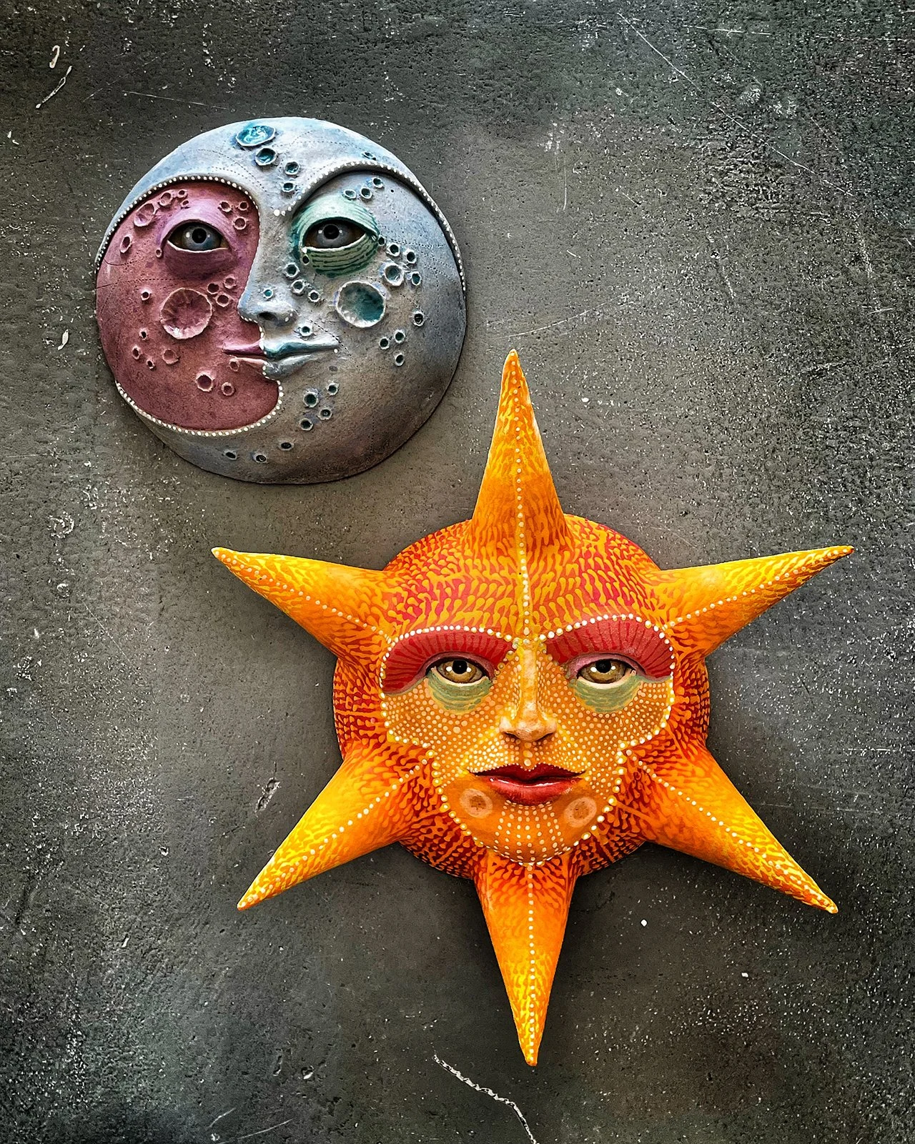 Sculpture, Assemblage, and Found Objects 2nd Place: "Celestial Objects," Ren Lee