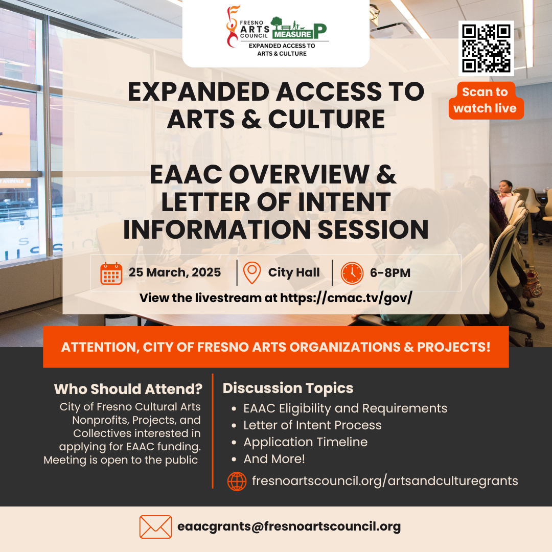 Expanded Access to Arts and Culture Grants — Fresno Arts Council