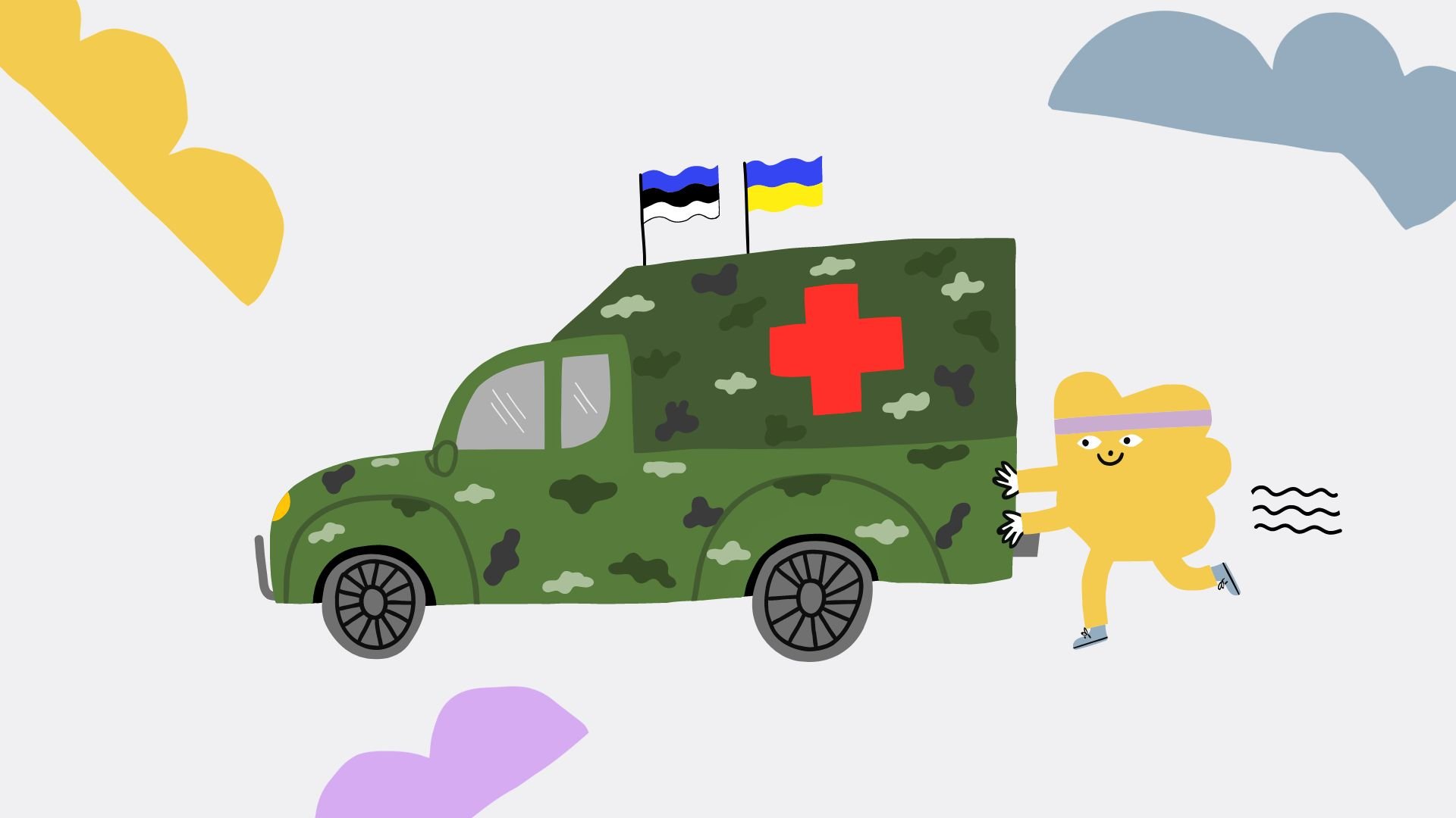 Woola is organising a charity run to buy medical evacuation vehicles for the Ukrainian army