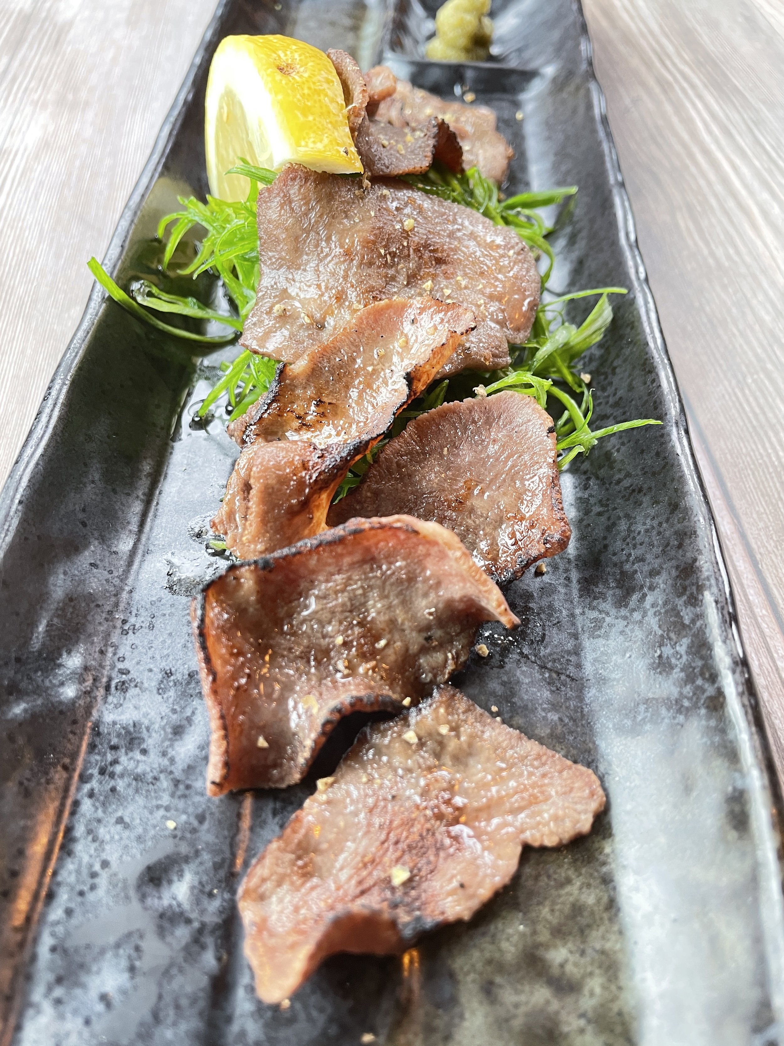 Grilled Beef Tongue,