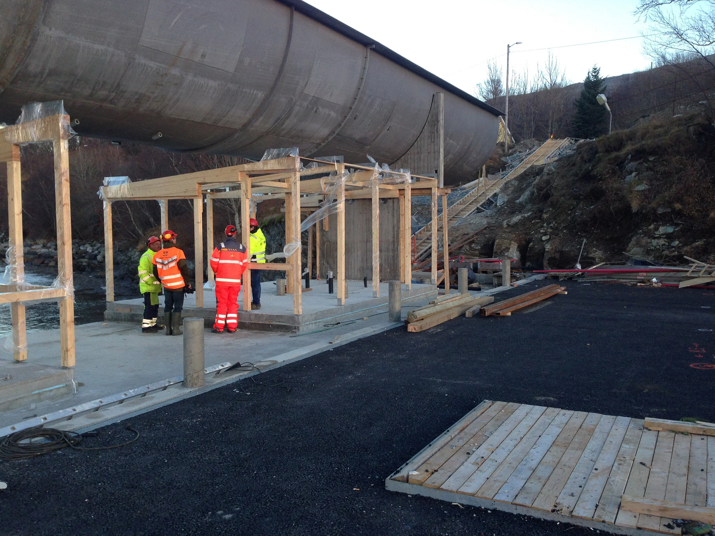 Construction site Forvik