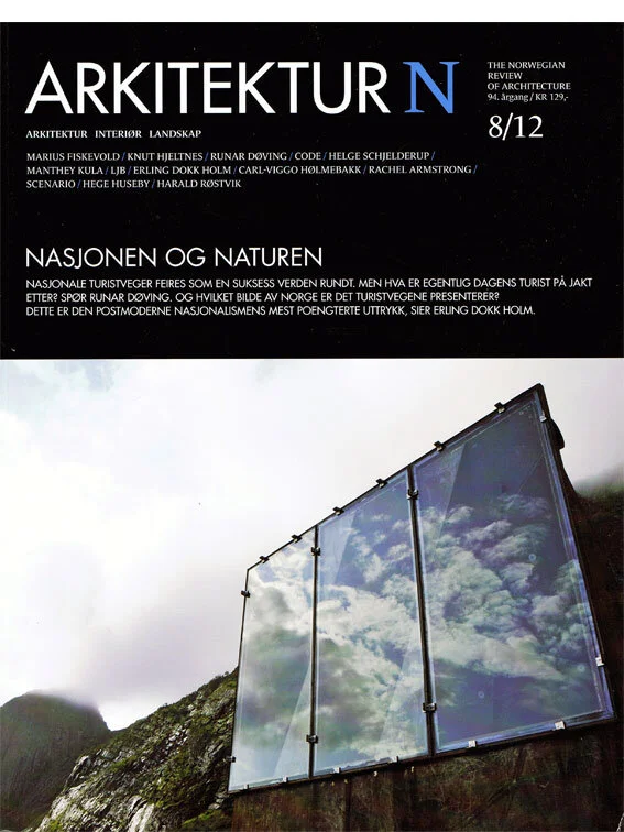 Akkarvikodden roadside restroom in Arkitektur N 